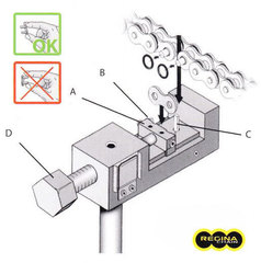 Инструмент для монтажа цепи Regina 805199