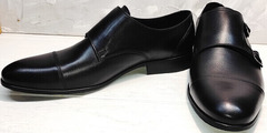 Деловые туфли мужские кожаные классические Ikoc 2205-1 BLC.