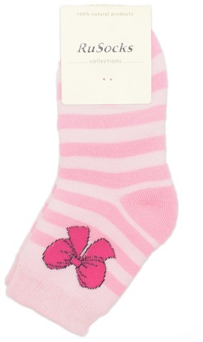 Махровые носки с бантиком RuSocks