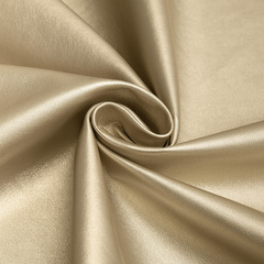 Кожа стрейч металлик, 250 гр/м2, 140 см, золотой