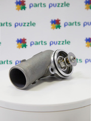 Термостат в сборе с корпусом, отвод левый / CONNECTION АРТ: 10000-01556