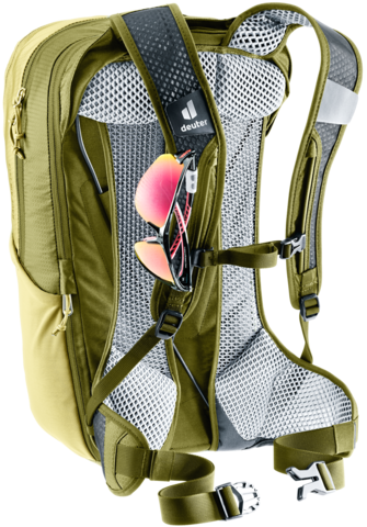 Картинка рюкзак велосипедный Deuter Race Air 14+3 Linden-Cactus - 9