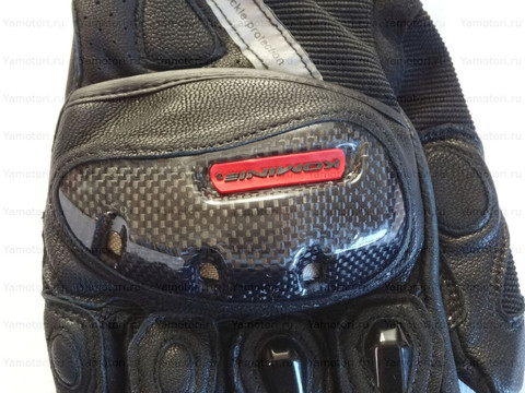 Мотоперчатки кожаные Komine GK-160 чёрный, размер M L XL