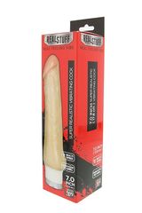 Реалистичный мультискоростной вибратор REALSTUFF 7INCH VIBRATOR - 17,8 см. - 