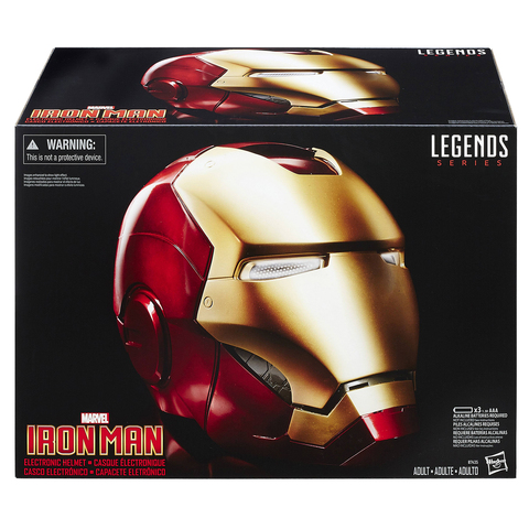 Шлем Железного Человека (реплика) Marvel Legends Iron Man Electronic Helmet