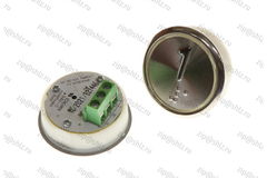 Кнопка (кнопочный модуль) EA2406S-D-R "1 этаж", круглая, динамическая красная подсветка, Брайль