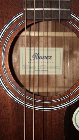 IBANEZ AW54JR-OPN акустическая гитара