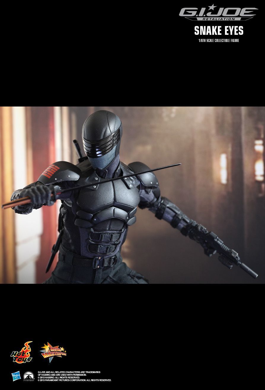 Фигурка Снейк Айз Бросок кобры: Возмездие: купить фигурку G.I. Joe  Retaliation Snake Eyes в интернет магазине Toyszone.ru