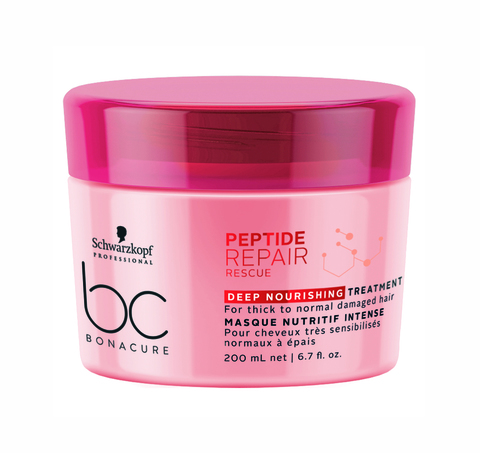 Интенсивная питательная маска Peptide Repair Rescue BC, Schwarzkopf, 200 мл