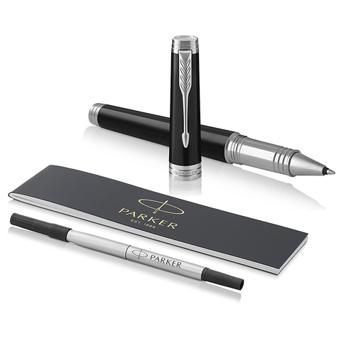 Ручка-роллер Parker Premier, Black CT (1931415)