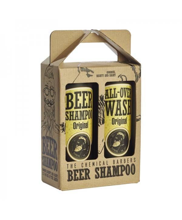 Набор CHEMICAL BARBERS Beer Shampoo Original & All Over Wash