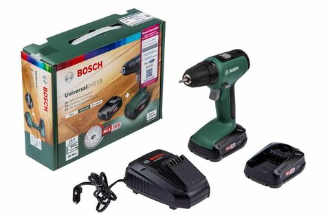 Дрель-шуруповерт 18В BOSCH UniversalDrill 18/2