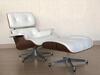 кресло Eames Lounge с оттоманкой