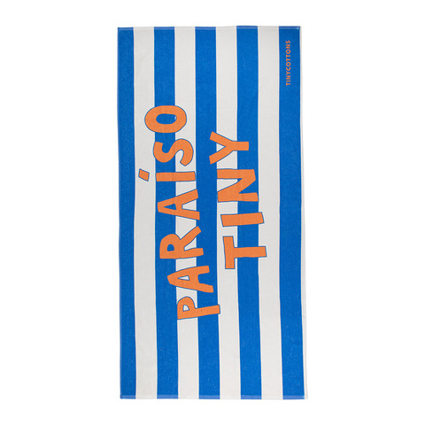 Пляжное Полотенце Tinycottons Paraiso Blue Stripes