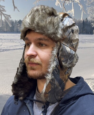 Картинка шапка-ушанка Skully Wear LFM-160 dark autumn - 1