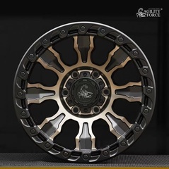 Диск колёсный литой AGILITY FORCE A728 R20 9,0 ЕТ 0 Matte Black W Mac Face / Dark Tint