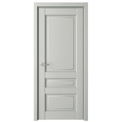 Купить Межкомнатная дверь экошпон винил Эрмитаж 2 платина глухая