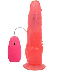 Вибромассажер LOVETOY ru230920 на присоске, 17,8 см, пульт