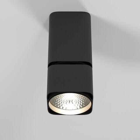 Накладной светодиодный светильник Elektrostandard Cubus 25043/LED черный