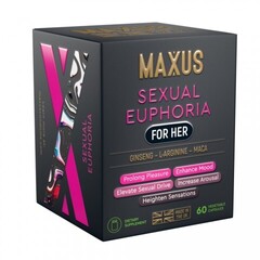 MAXUS БАД Sexual Euphoria for her (Сексуальная Эйфория для нее), 60 капсул