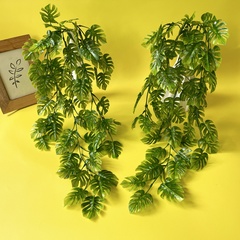 Зелень Монстеры ампельной, свисающая зелень, евро пластик, 72 см, набор 2 шт.