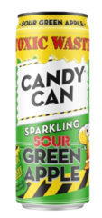 Газированный напиток Candy Can & Toxic Waste со вкусом кислого яблока
