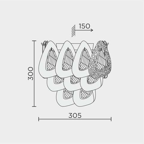 Настенный светильник Modelux ML.6775.305 GD