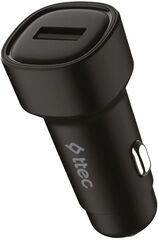 Автозарядка TTEC SmartCharger 2.4A Car Charger с кабелем Lightning, черный