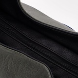 Сумка Саломея 284 македония оливковый + черный