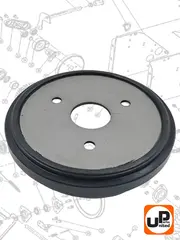 Диск фрикционный UNITED PARTS для снегоотбрасывателя D110хd94хd25мм между отверстиями крепления 46мм, толщина 16мм ( KCM24-02C-02A) (90-1358)