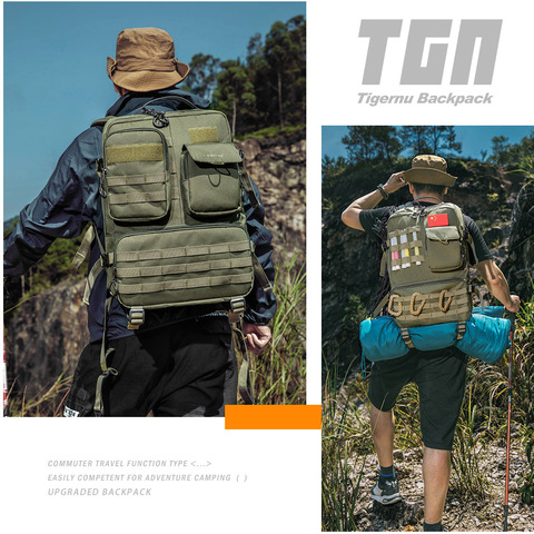 Картинка рюкзак городской Tigernu T-B9007B Green - 12