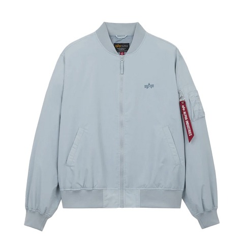 Бомбер Alpha Industries Logo L-2B Hunter Relaxed Mist (Серо-Голубой)