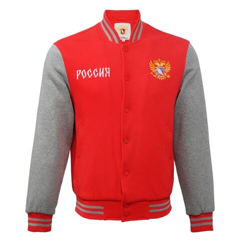 Бомбер КМ Россия Колледж JR 158 красн