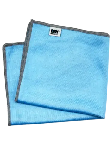 Dry Monster GLASS CRYSTAL BL микрофибра 35*40 голубая