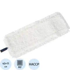 Насадка для швабры МОП Luscan 40x11см микрофибра пробивная карман/ухо