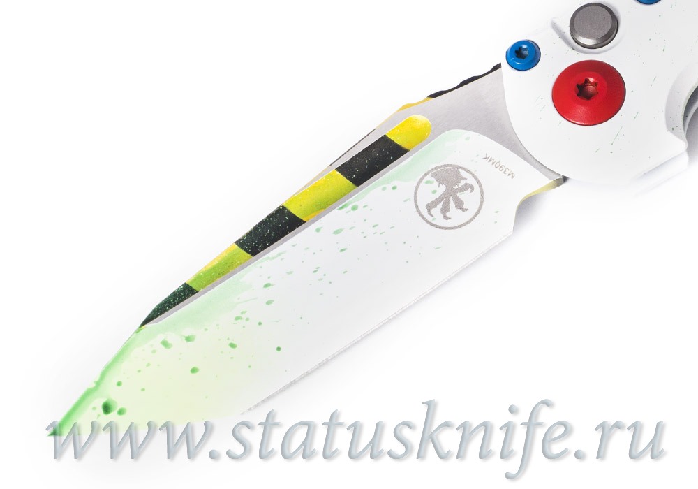 Нож Microtech LUDT 1136S-1GBS White Tanto Ghostbuster Limited