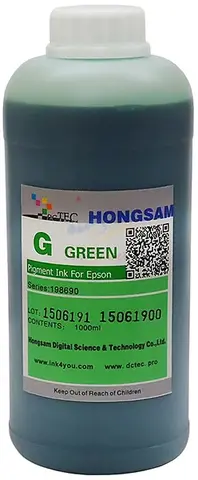 Чернила пигментные DCTec 7900P - UltraChrome HDR green - 1л. Серия 198690