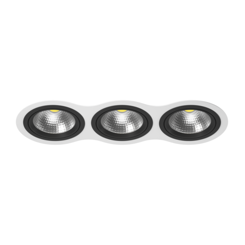 Комплект из светильника и рамки Intero 111 Lightstar i936070707