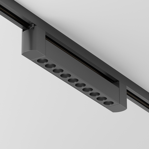 Трековый светодиодный светильник Maytoni Points Rot TR010-1-10W4K-M-B