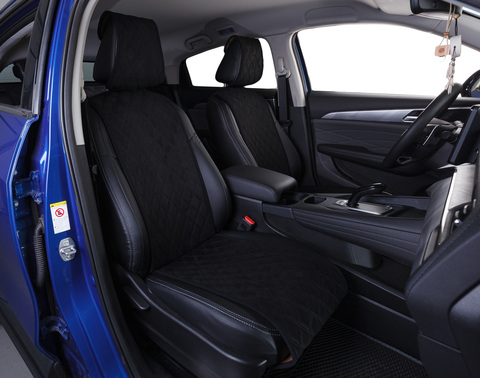 Накидки из алькантары GT Plus (комплект)