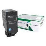Картридж Lexmark с тонером голубого цвета высокой емкости для организаций (16 000) 84C5HCE