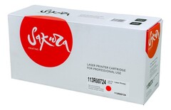 Картридж Sakura 113R00724 для XEROX Phaser 6180mfp/6180n/6180dn/6180vn/6180, пурпурный, 6000 к.
