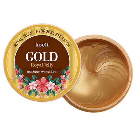 Koelf Gold & royal jelly eye patch Патчи гидрогелевые c золотом и маточным молочком