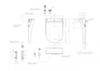 TOTO Washlet S5 TCF34320GAA#NW1 Крышка-биде