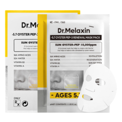 Маска тканевая для лица против старения и для регенерации кожи DR. MELAXIN