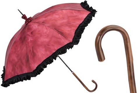 Зонт-трость Pasotti - Manual Opening Moulin Rouge Parasol, Rainproof, Италия.