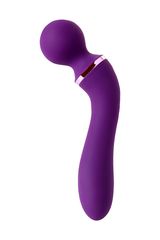 Фиолетовый вибромассажер Eromantica Uma - 20 см. - 