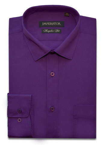 Подростковая рубашка фиолетового цвета IMPERATOR Regular Fit