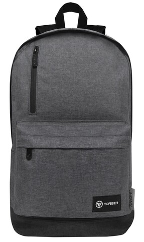 Картинка рюкзак городской Torber torber graffi серый - 1