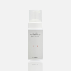 Универсальная пенка для умывания с берёзовым соком HYGGEE All-In-One Care Cleansing Foam 150 мл